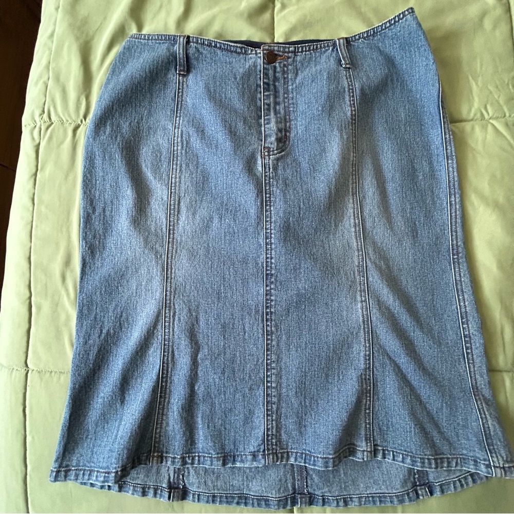 Vintage Venezia Jean Skirt